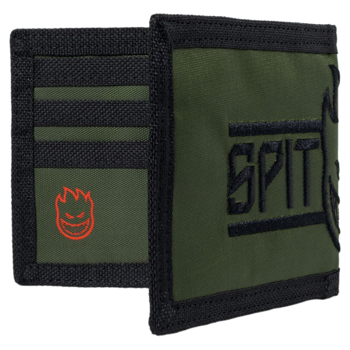 Spitfire LTB Bighead Bi-Fold Wallet Olive wallets Spitfire 