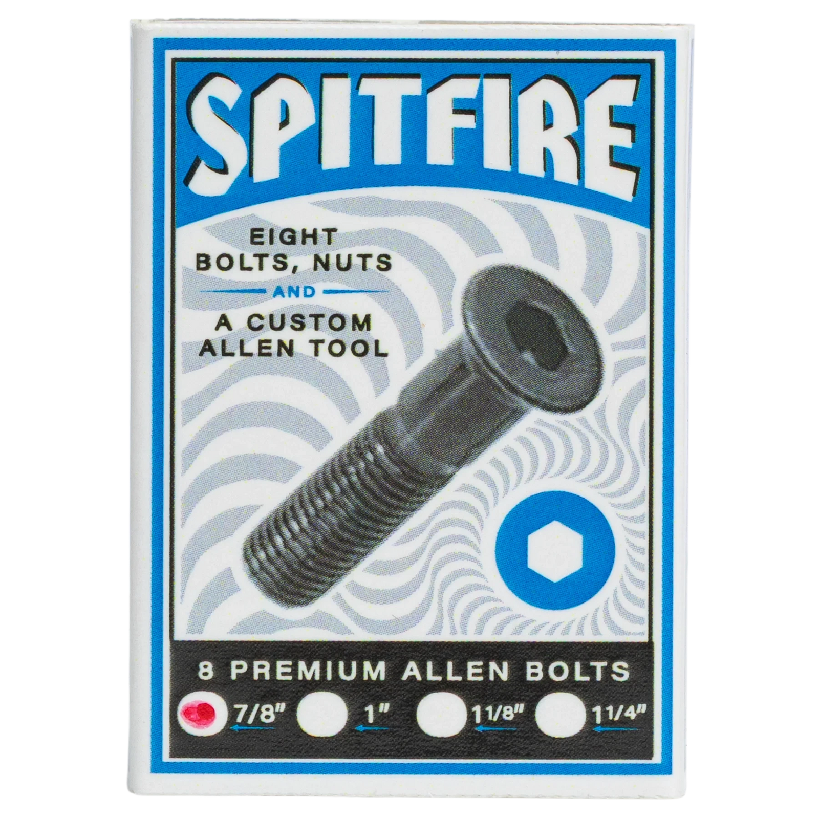 Spitfire Premium Bolts Allen 7/8" hardware Spitfire 