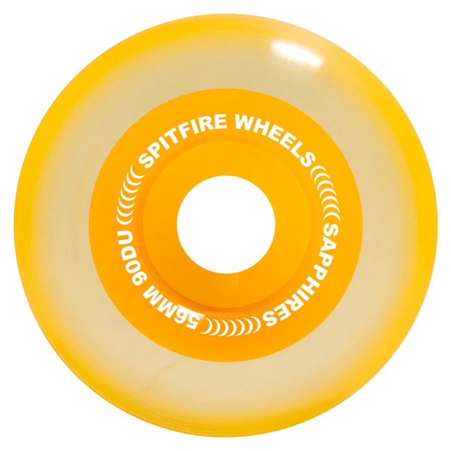 Spitfire Sapphires Wheels Neon Orange 90D 56MM wheels Spitfire 