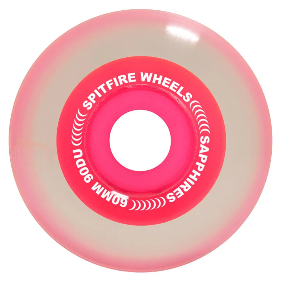 Spitfire Sapphires Wheels Neon Pink 90D 60MM wheels Spitfire 