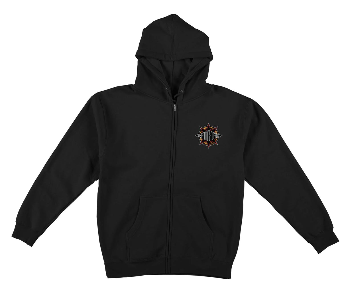 Spitfire Sure Shot Zip Hoodie Black hoodies Spitfire 