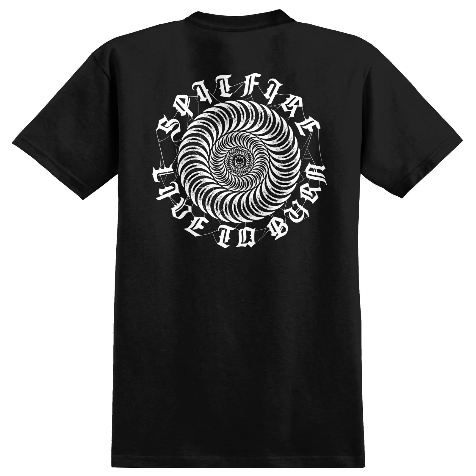 Spitfire Webbed Tee Black Tees Spitfire 