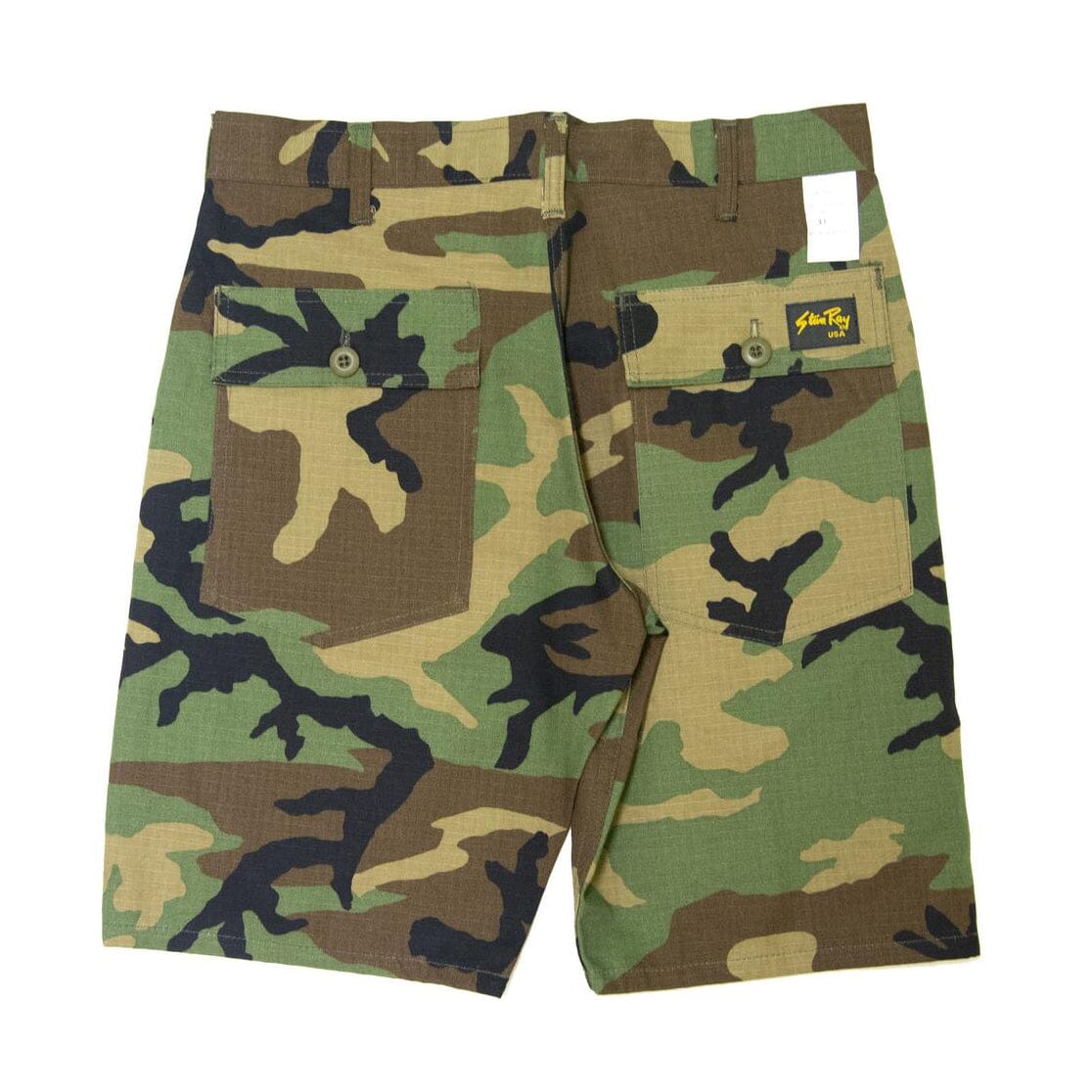 Stan Ray Fatigue Short Woodland Ripstop Camo Shorts Stan Ray 