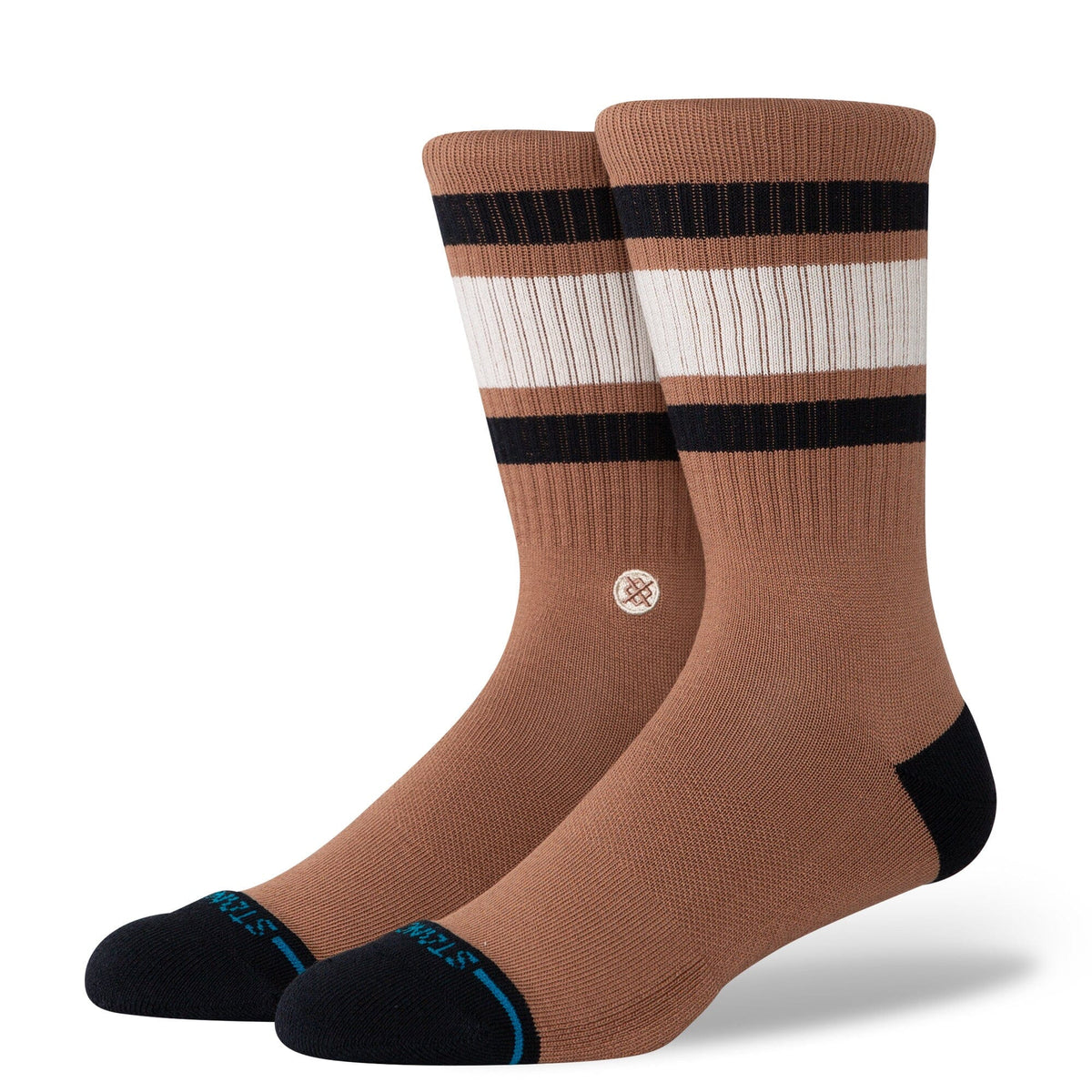 Stance Boyd St Crew Sock Dark Roast Socks Stance 