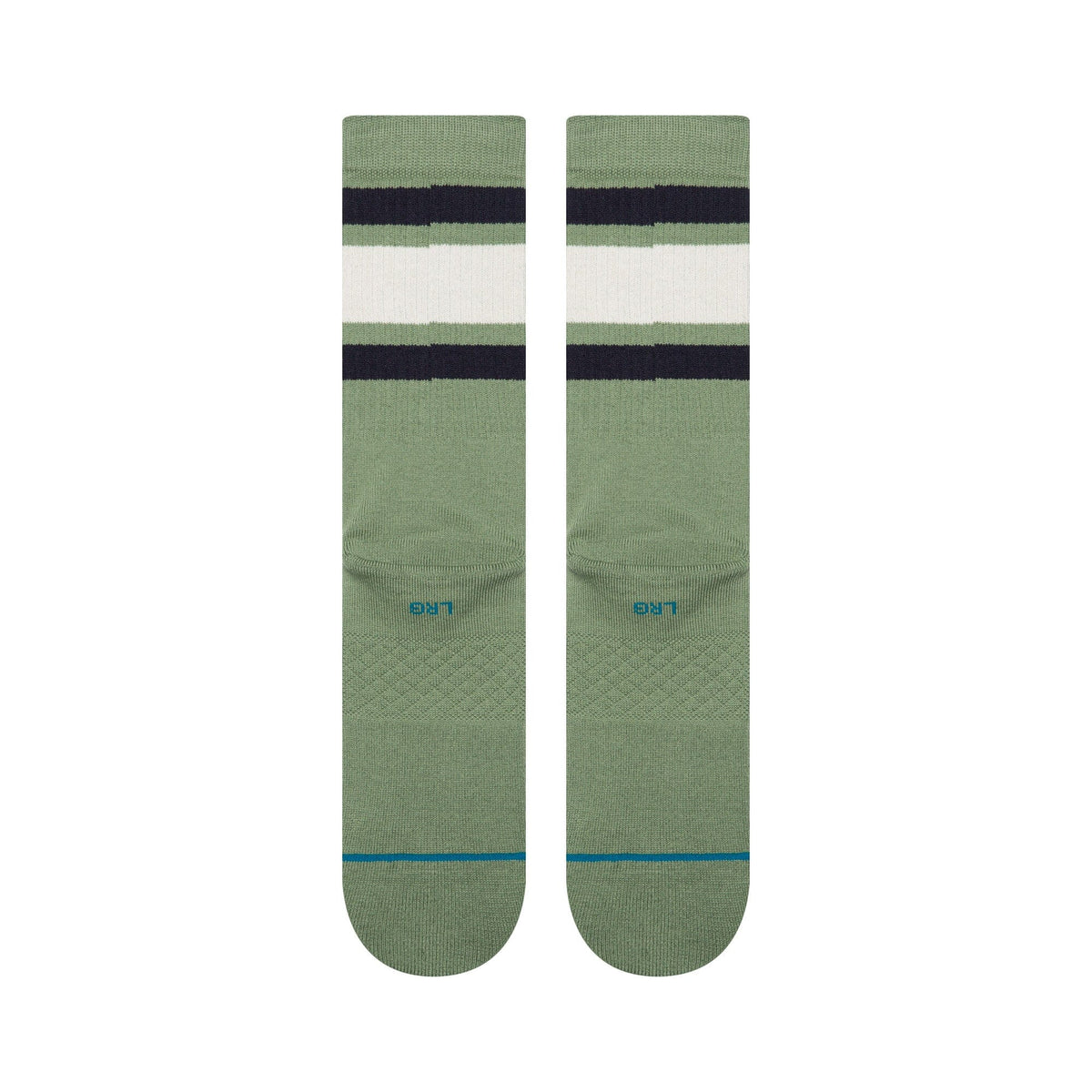 Stance Boyd St Crew Sock Green Socks Stance 