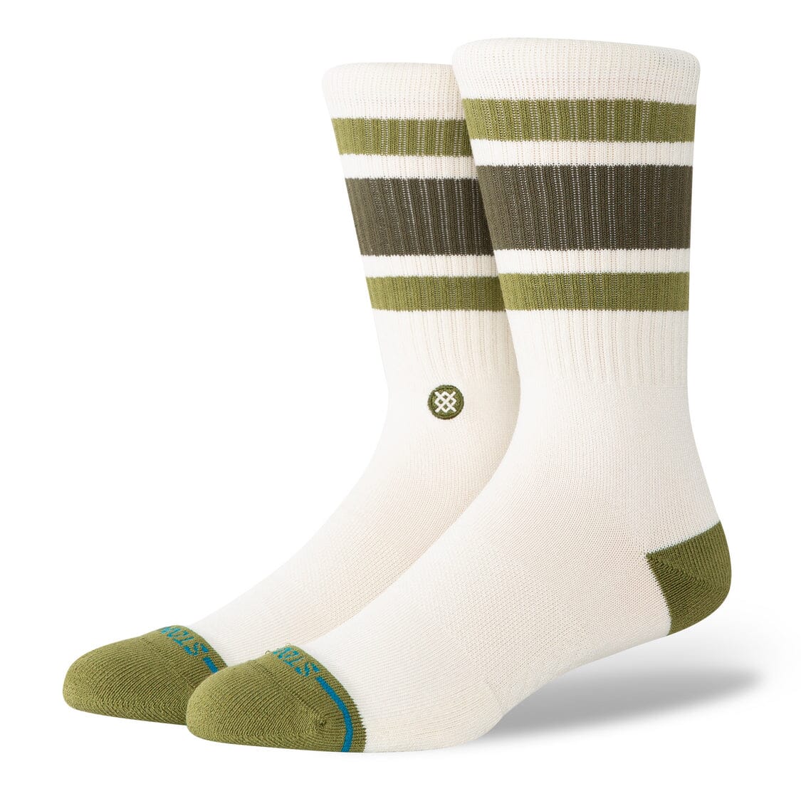 Stance Boyd St Crew Sock Military Green socks Stance 