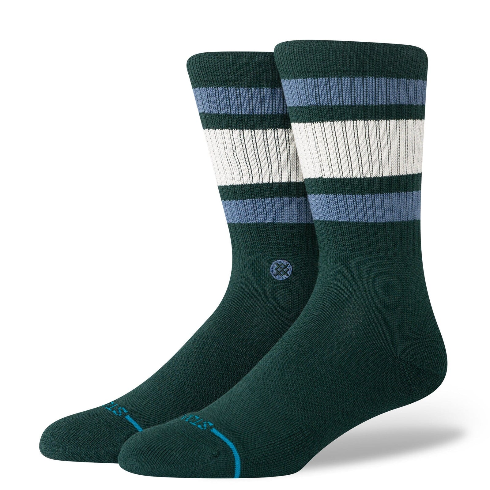 Stance Boyd St Crew Sock Pine Socks Stance 