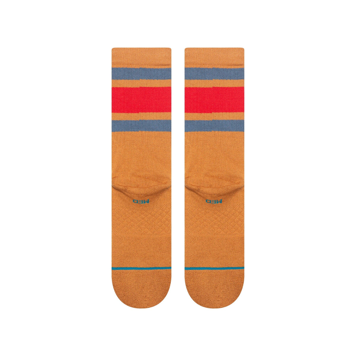 Stance Boyd St Crew Sock Tan/Brown Socks Stance 