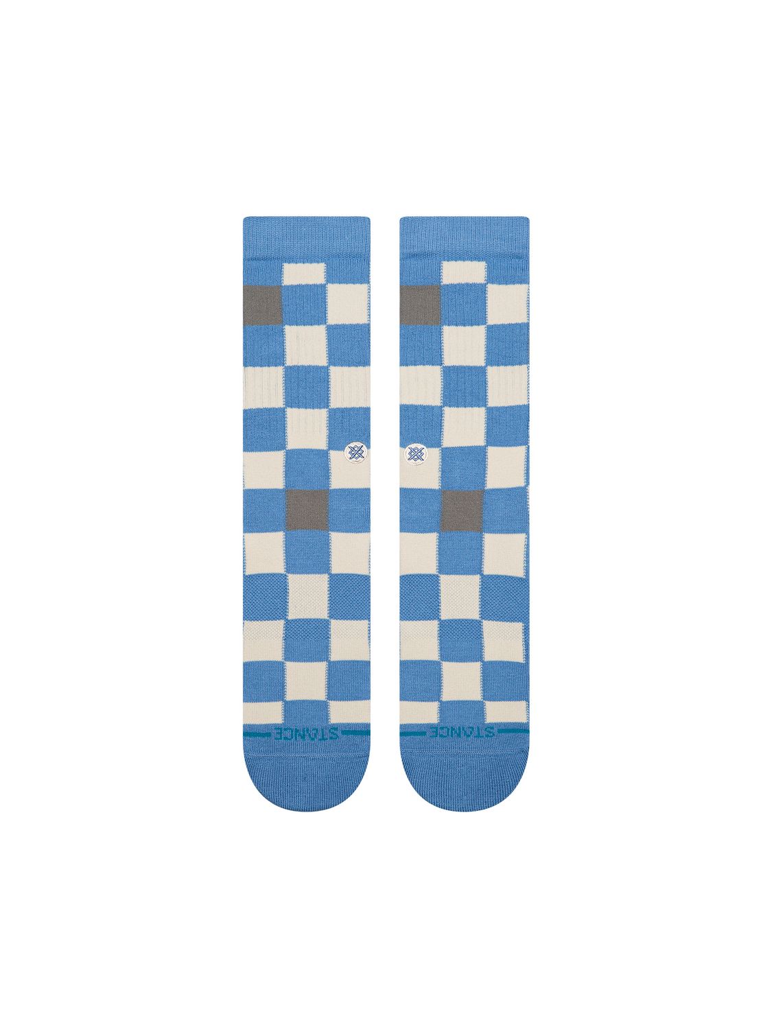 Stance Chef Check Crew Sock Blue socks Stance 