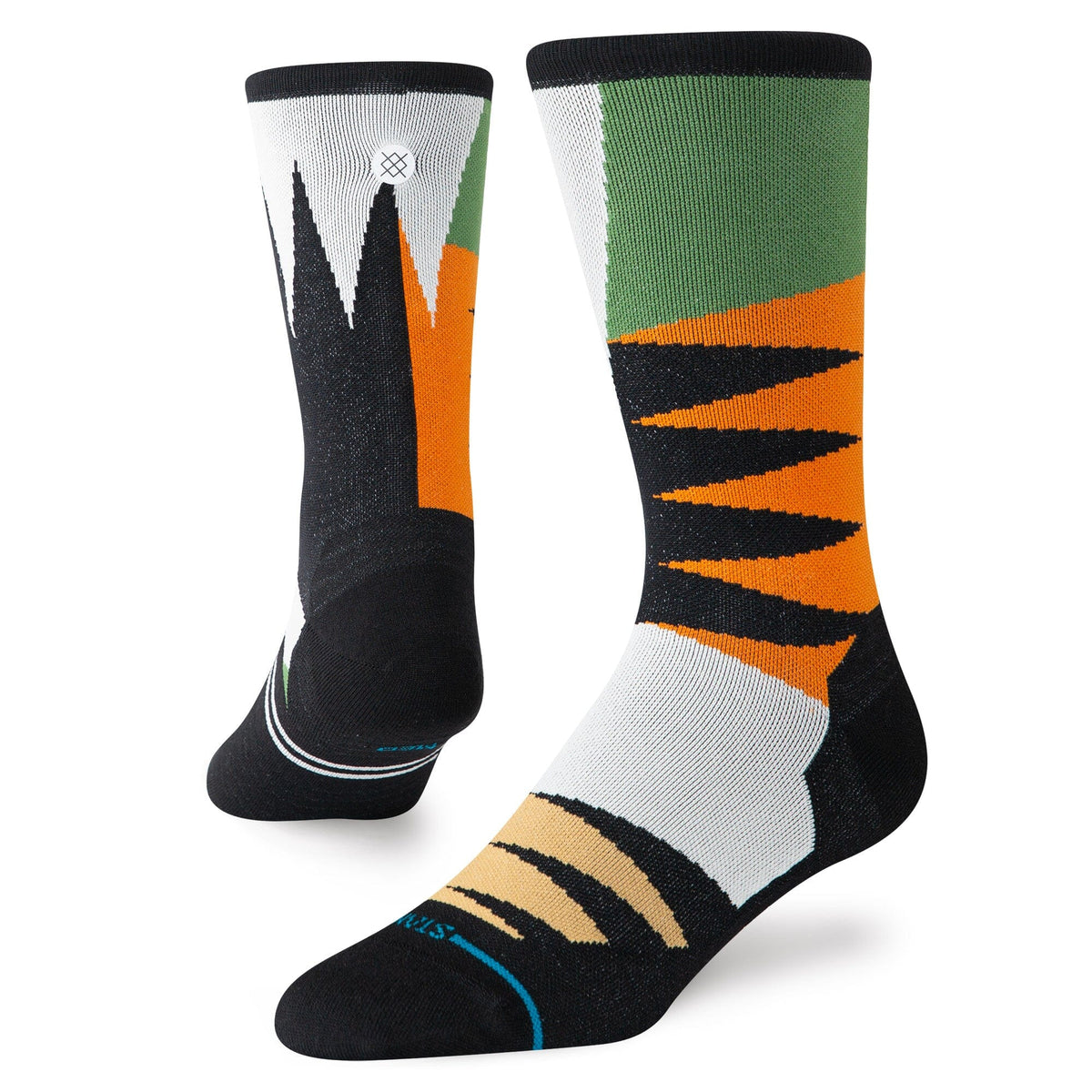 Stance Comb Through Ultra Crew Sock Green Socks Stance 