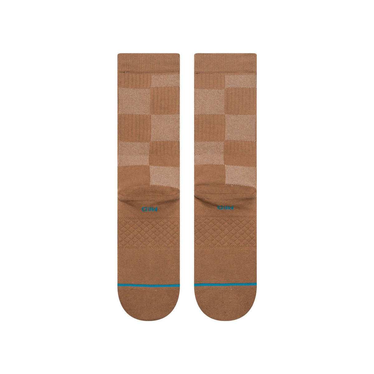 Stance Down and Out Crew Sock Brown Socks Stance 