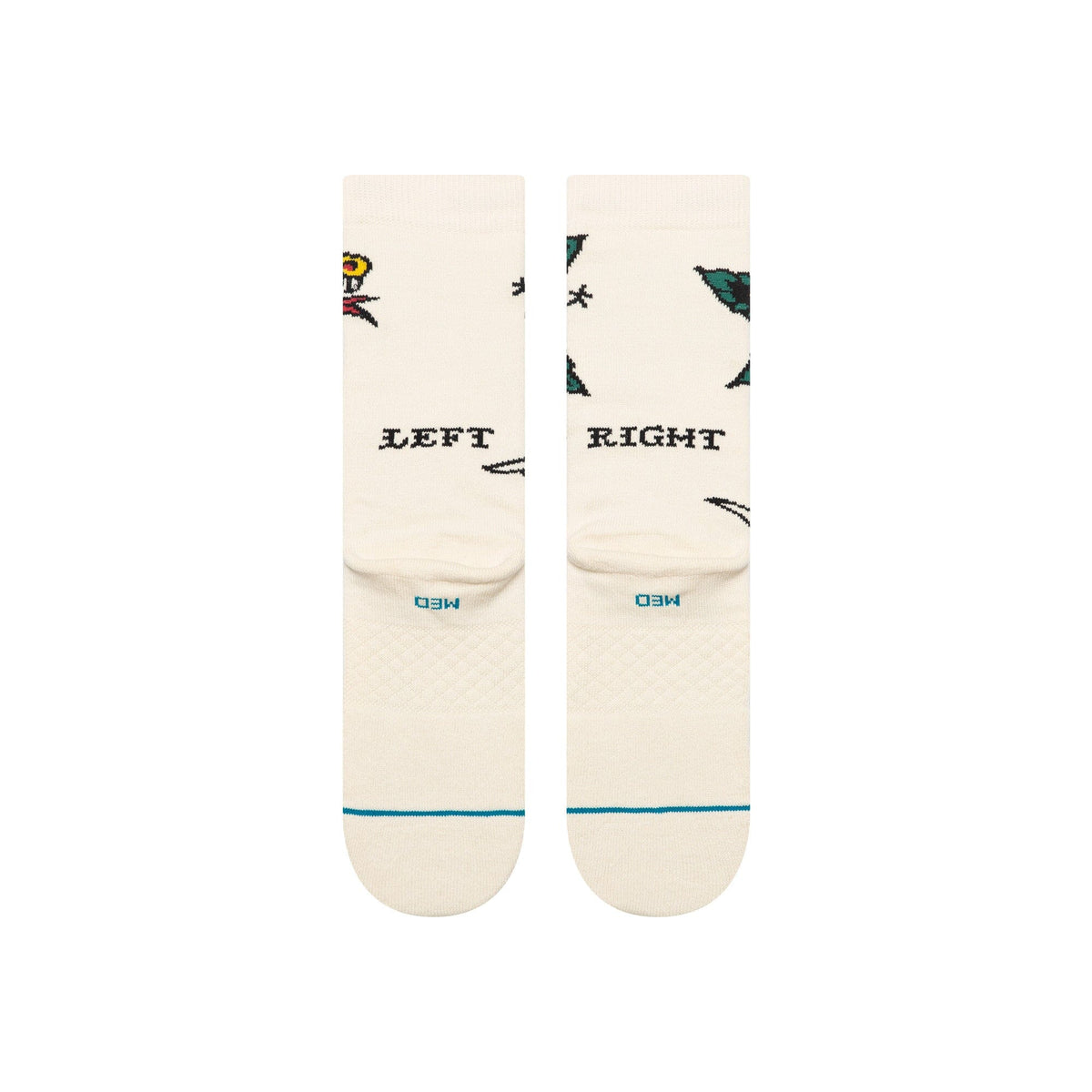 Stance Flash Crew Sock Canvas Socks Stance 