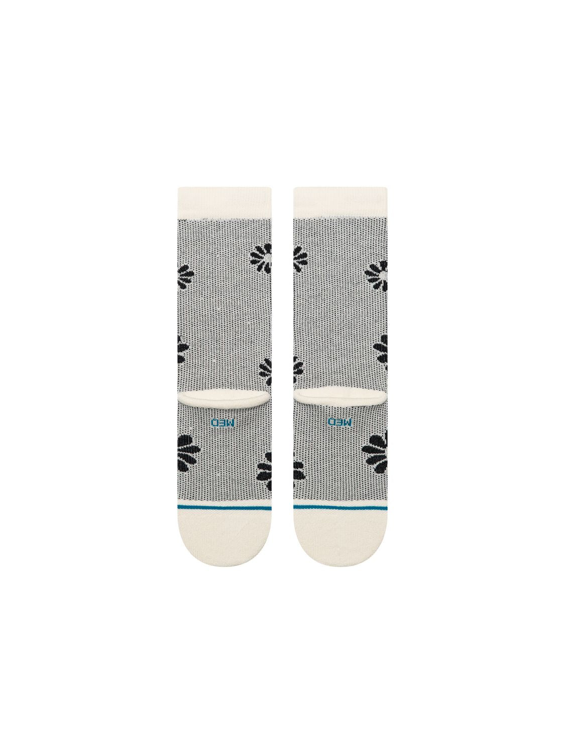Stance Floral Stitch Crew Sock Ivory socks Stance 