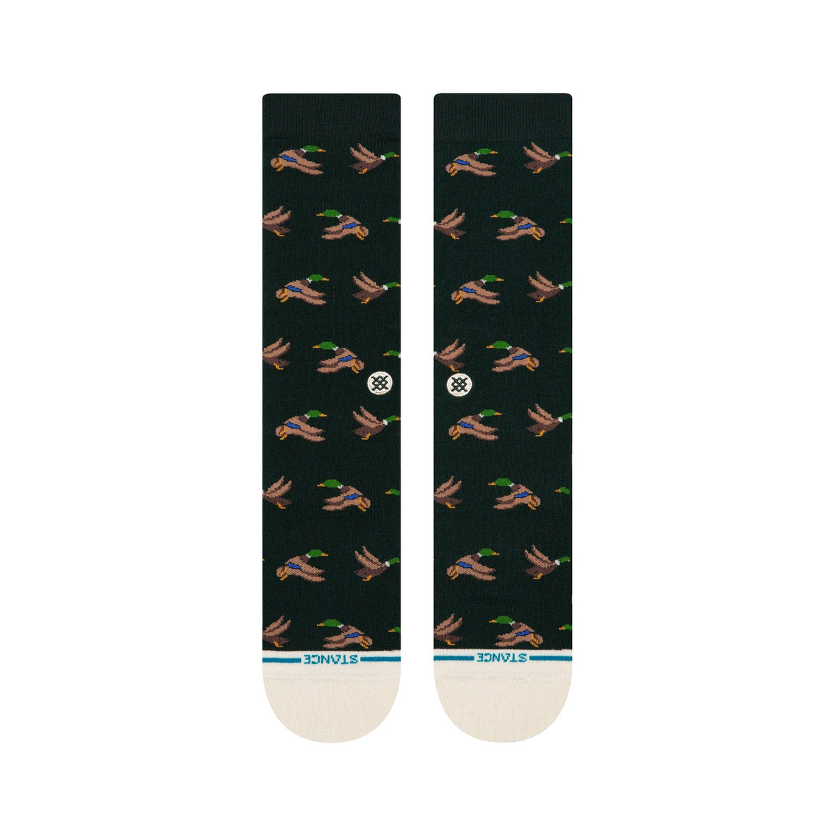 Stance Huntin Crew Sock Pine Socks Stance 