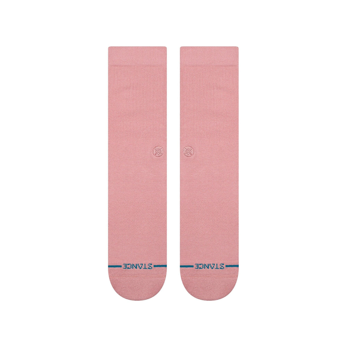 Stance Icon Crew Sock Dusty Rose Socks Stance 