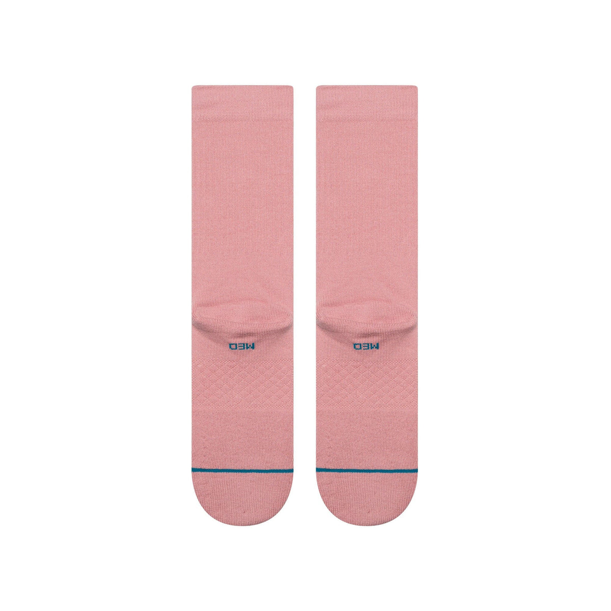 Stance Icon Crew Sock Dusty Rose Socks Stance 