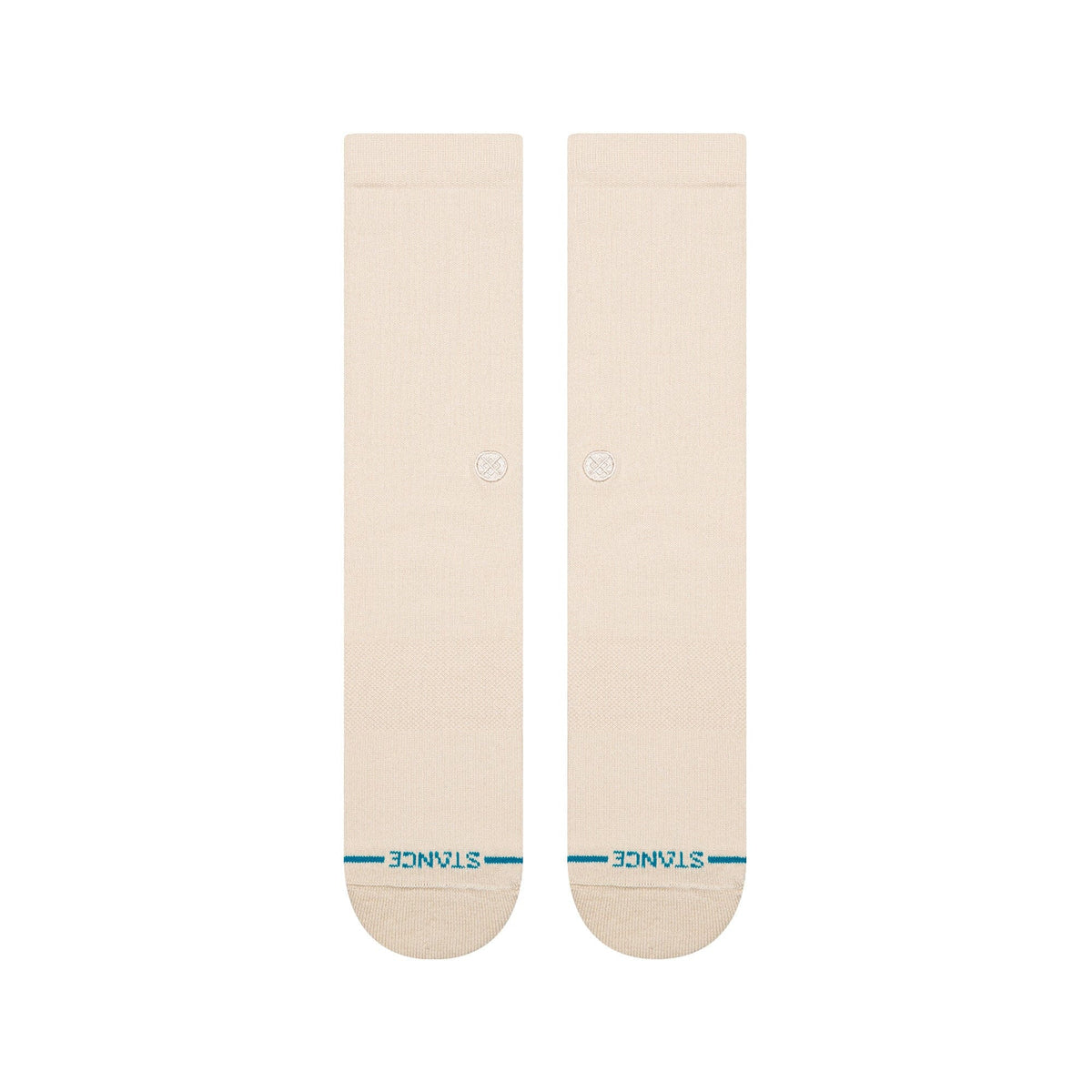 Stance Icon Crew Sock Oatmeal Socks Stance 