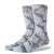 Stance Icon Dye Crew Sock Grey Socks Stance 