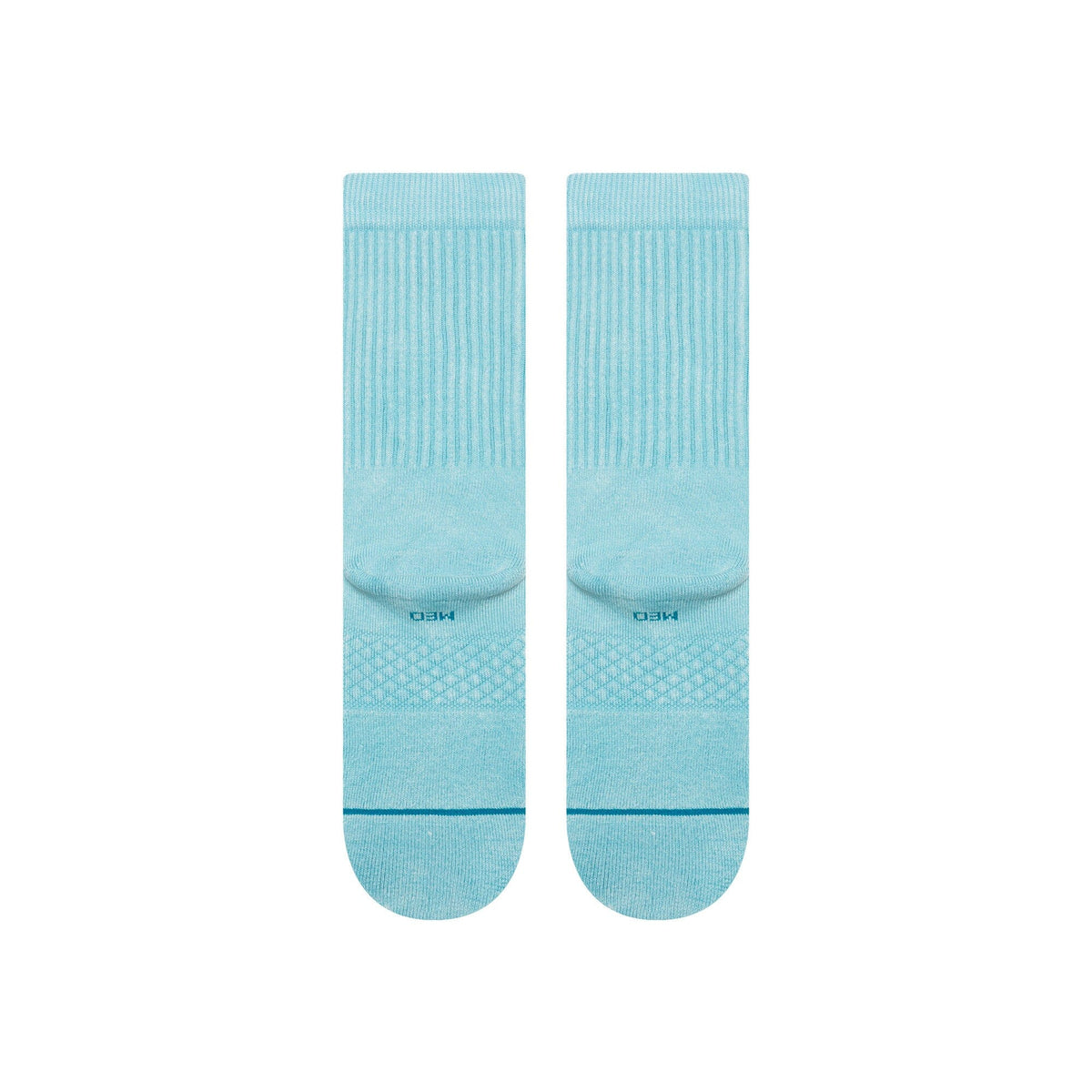 Stance Icon Dyed Crew Sock Electric Blue Socks Stance 