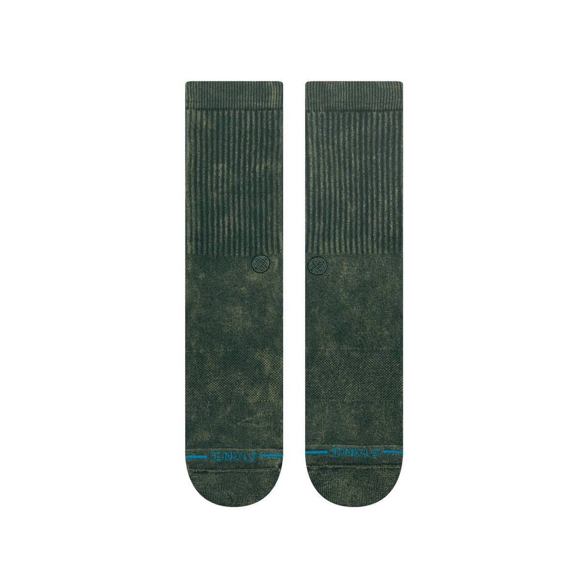 Stance Icon Dyed Crew Sock Pine Socks Stance 