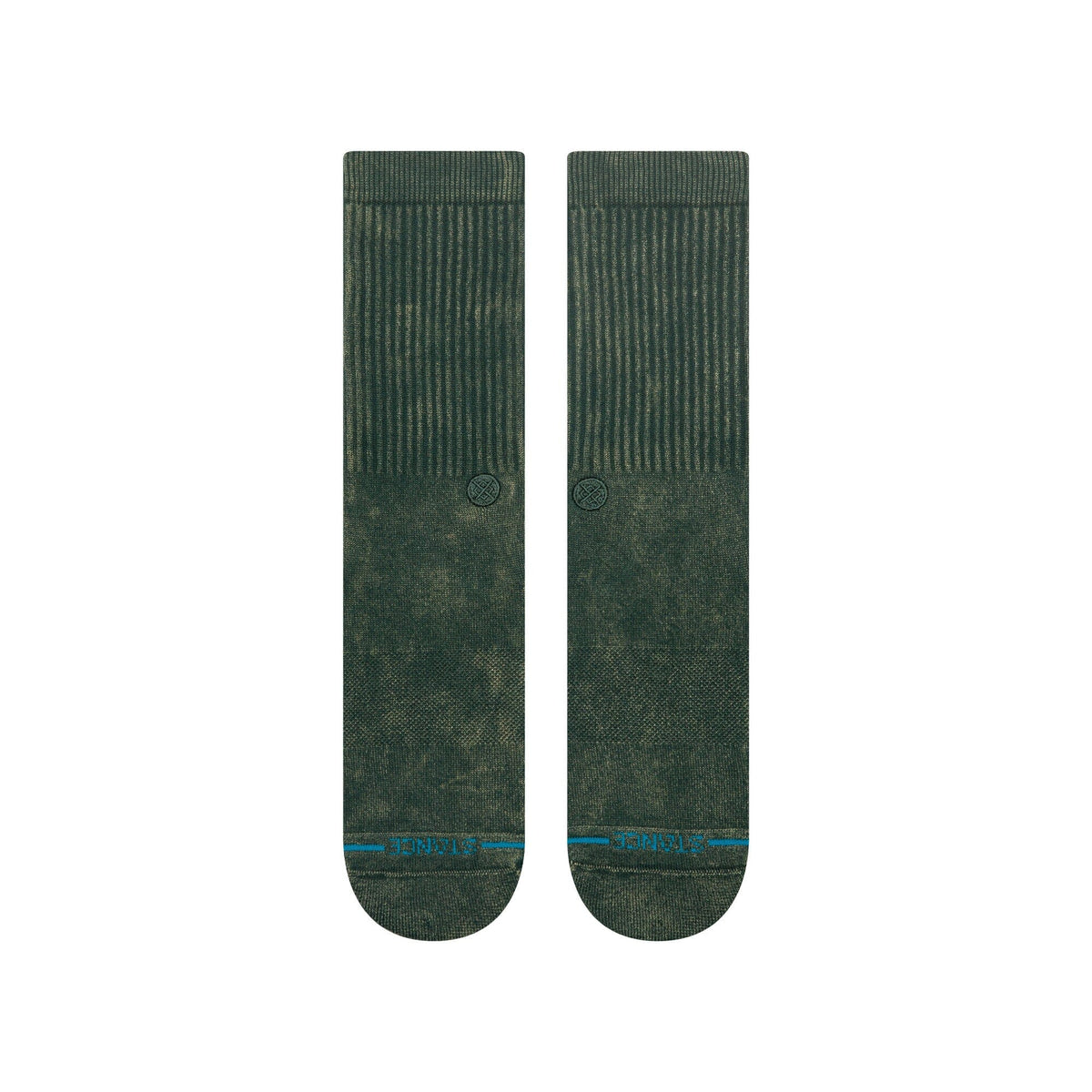 Stance Icon Dyed Crew Sock Pine Socks Stance 