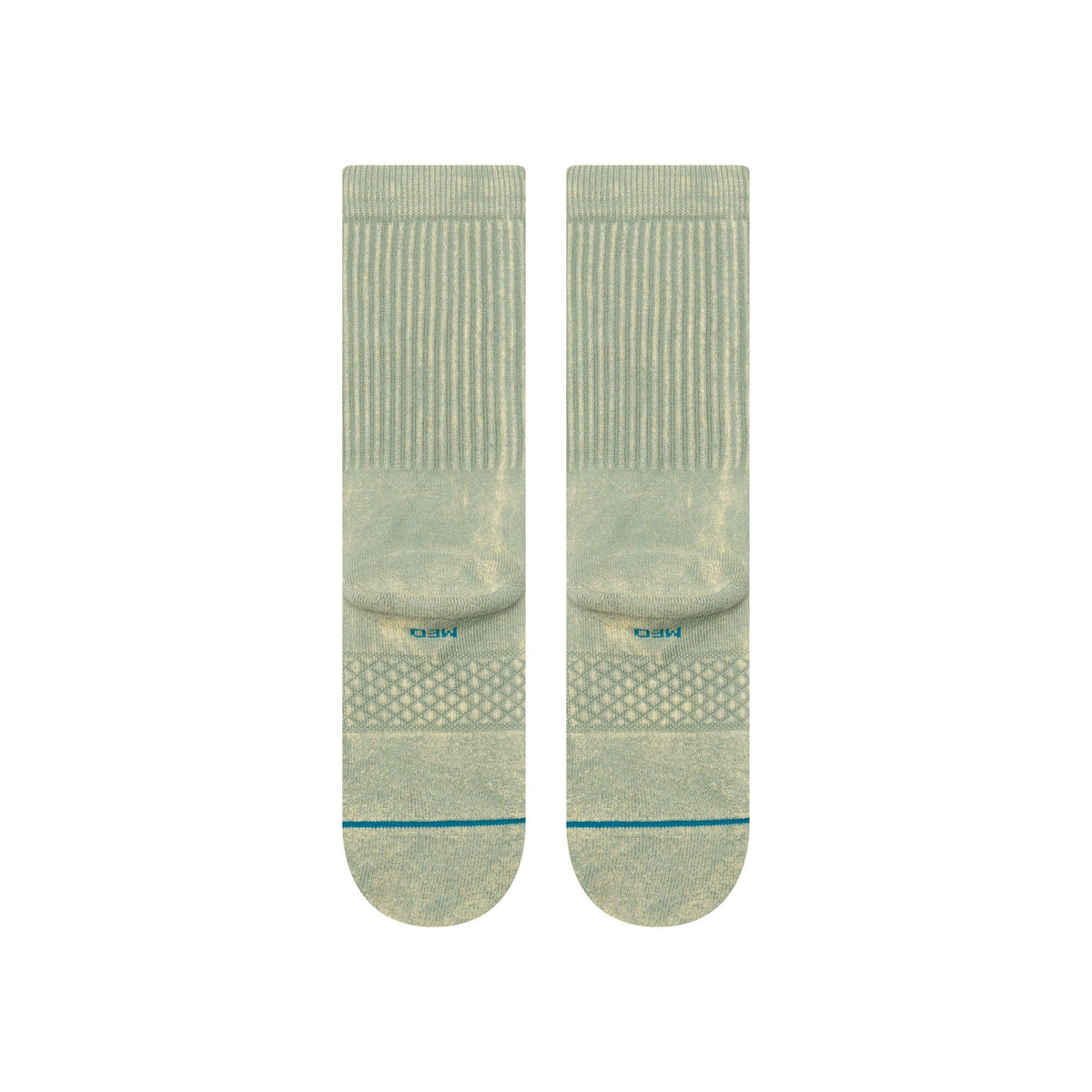 Stance Icon Dyed Crew Sock Seagreen Socks Stance 