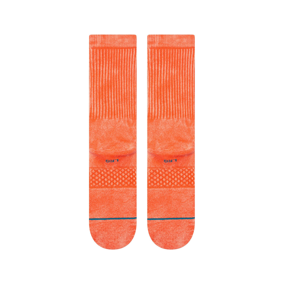 Stance Icon Dyed Crew Socks Coral Socks Stance 