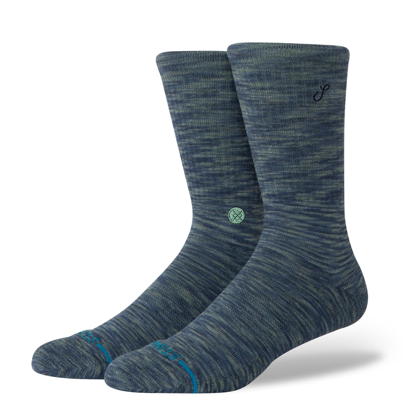 Stance Interstellar Crew Sock Green Socks Stance 