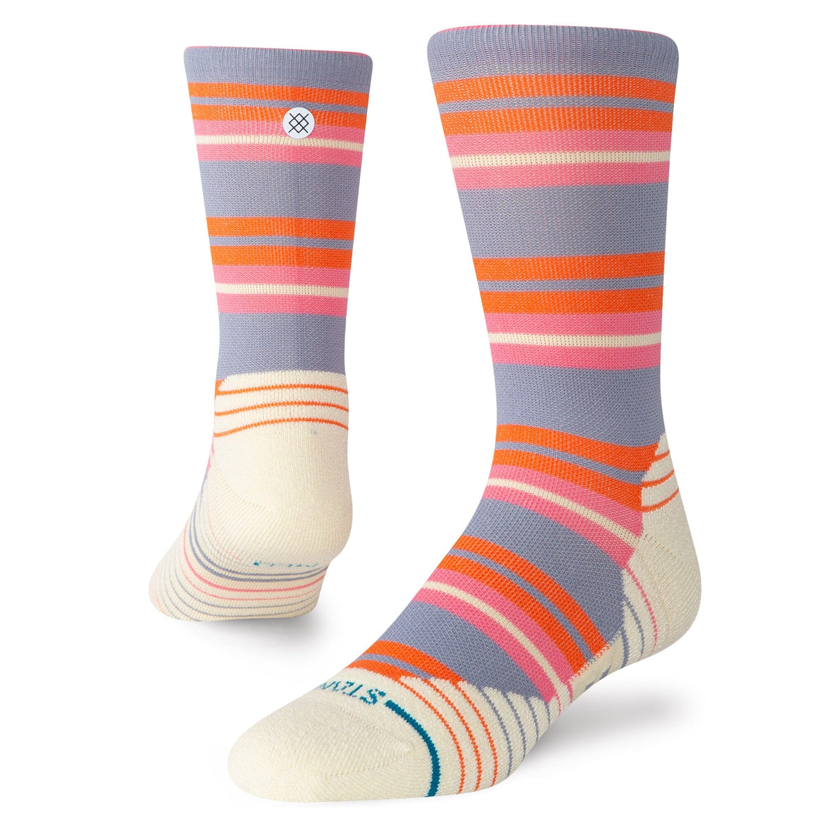 Stance Lennon Mid Crew Sock Blue Socks Stance 