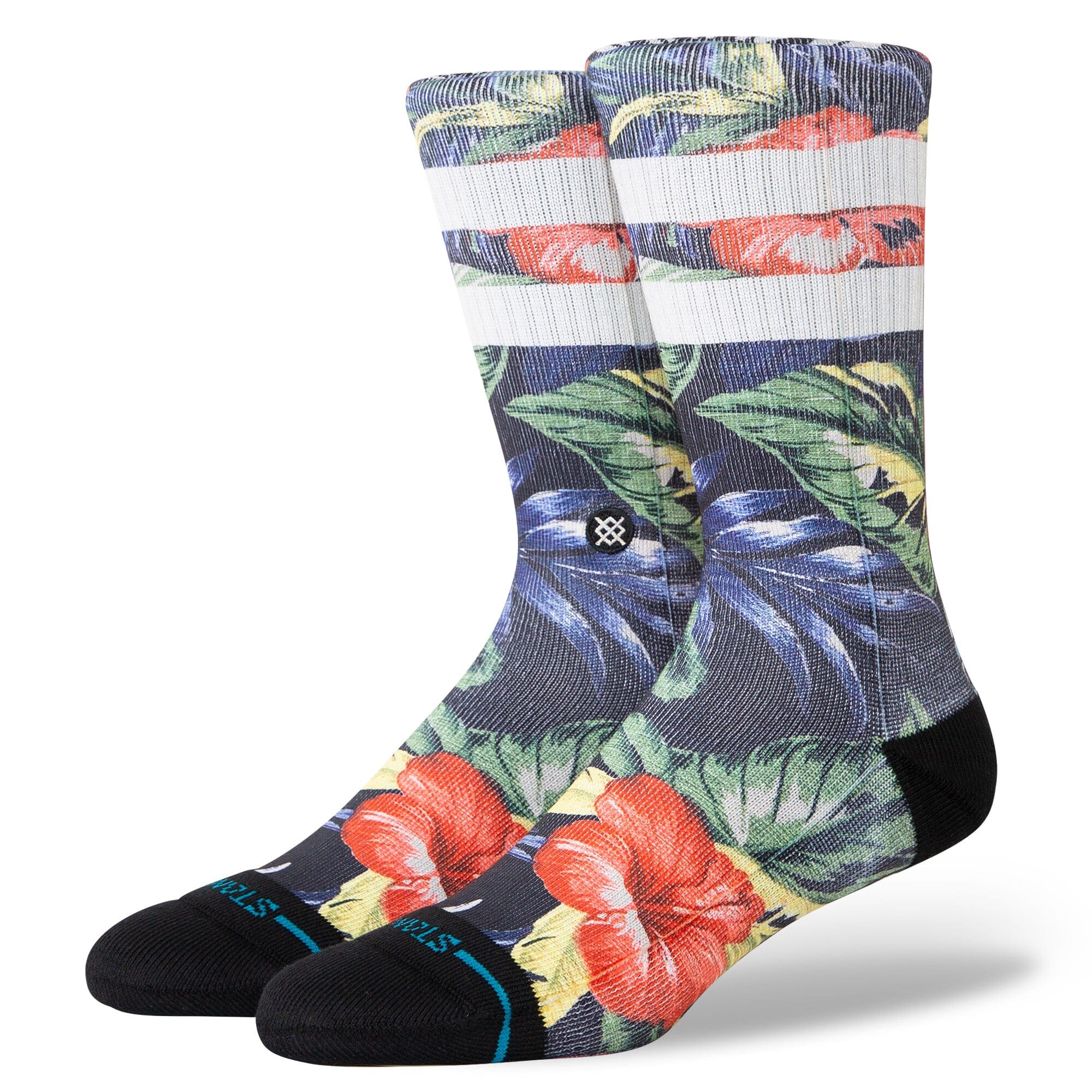 Stance Mai Kai Up Crew Sock Black Socks Stance 