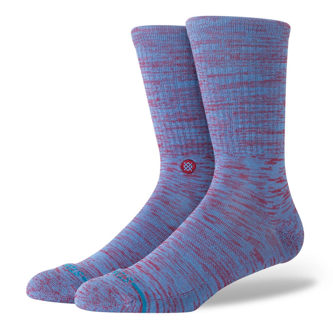 Stance Marled Crew Sock Capri Blue socks Stance 