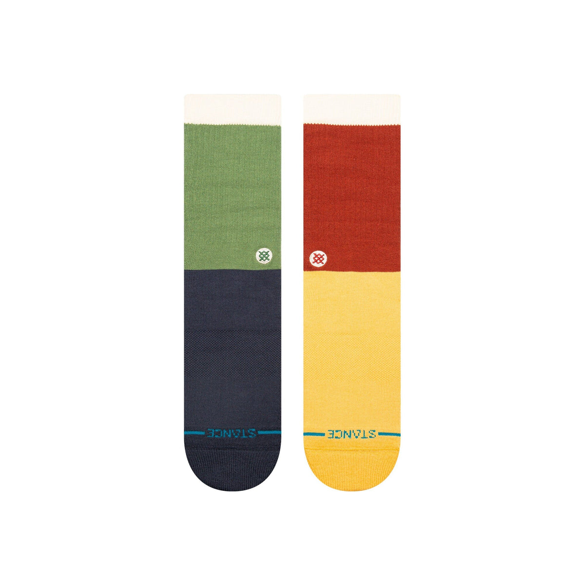 Stance Messed Up Crew Sock Multi Socks Stance 