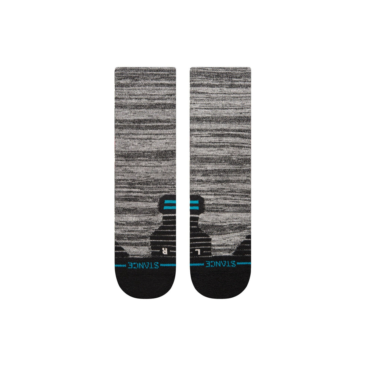 Stance Mid Wool Crew Sock Black Socks Stance 