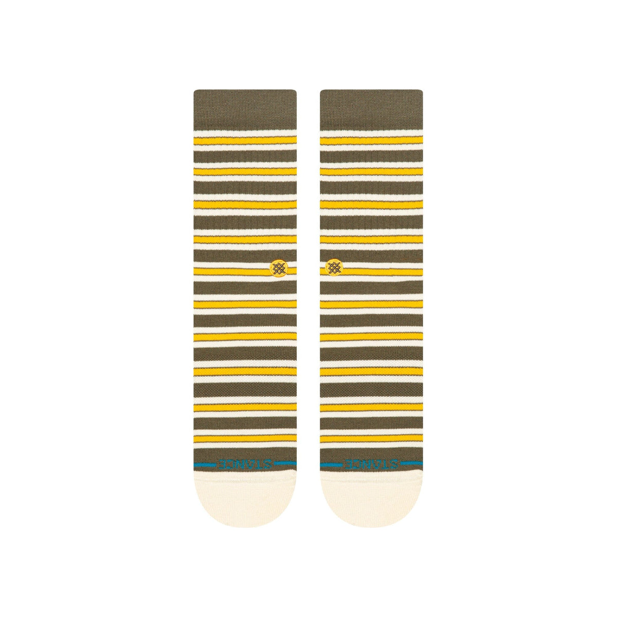 Stance Olly Crew Sock Olive Socks Stance 