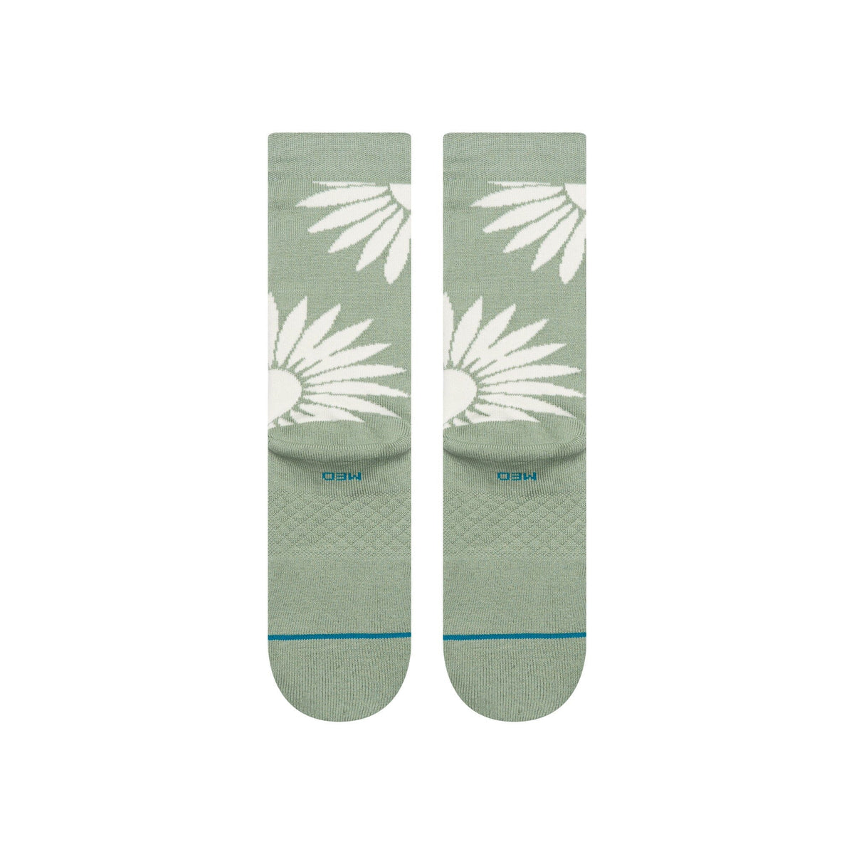 Stance Radial Burst Crew Sock Seagreen Socks Stance 