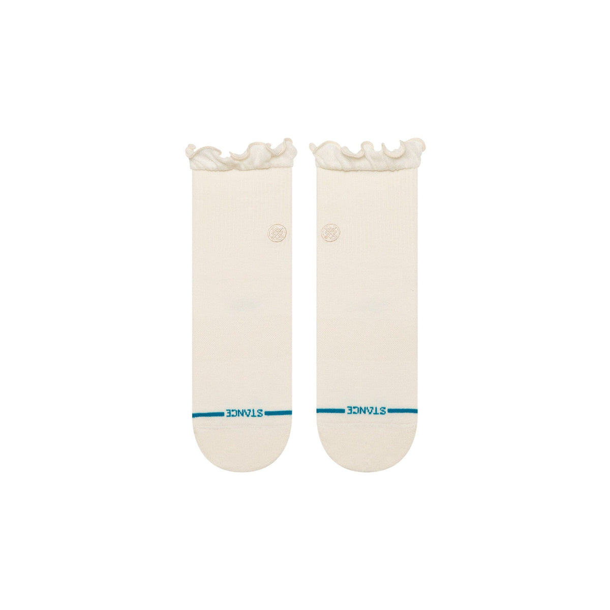 Stance Ruffle Icon Quarter Socks Ivory Socks Stance 