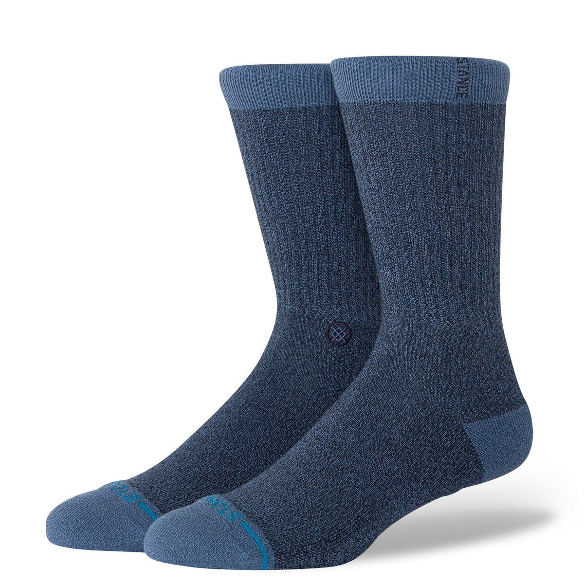 Stance Shelter Crew Sock Sea Blue Socks Stance 