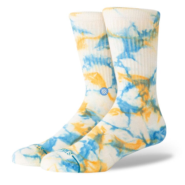 Stance Spotty Dye Crew Sock Mango Socks Stance 