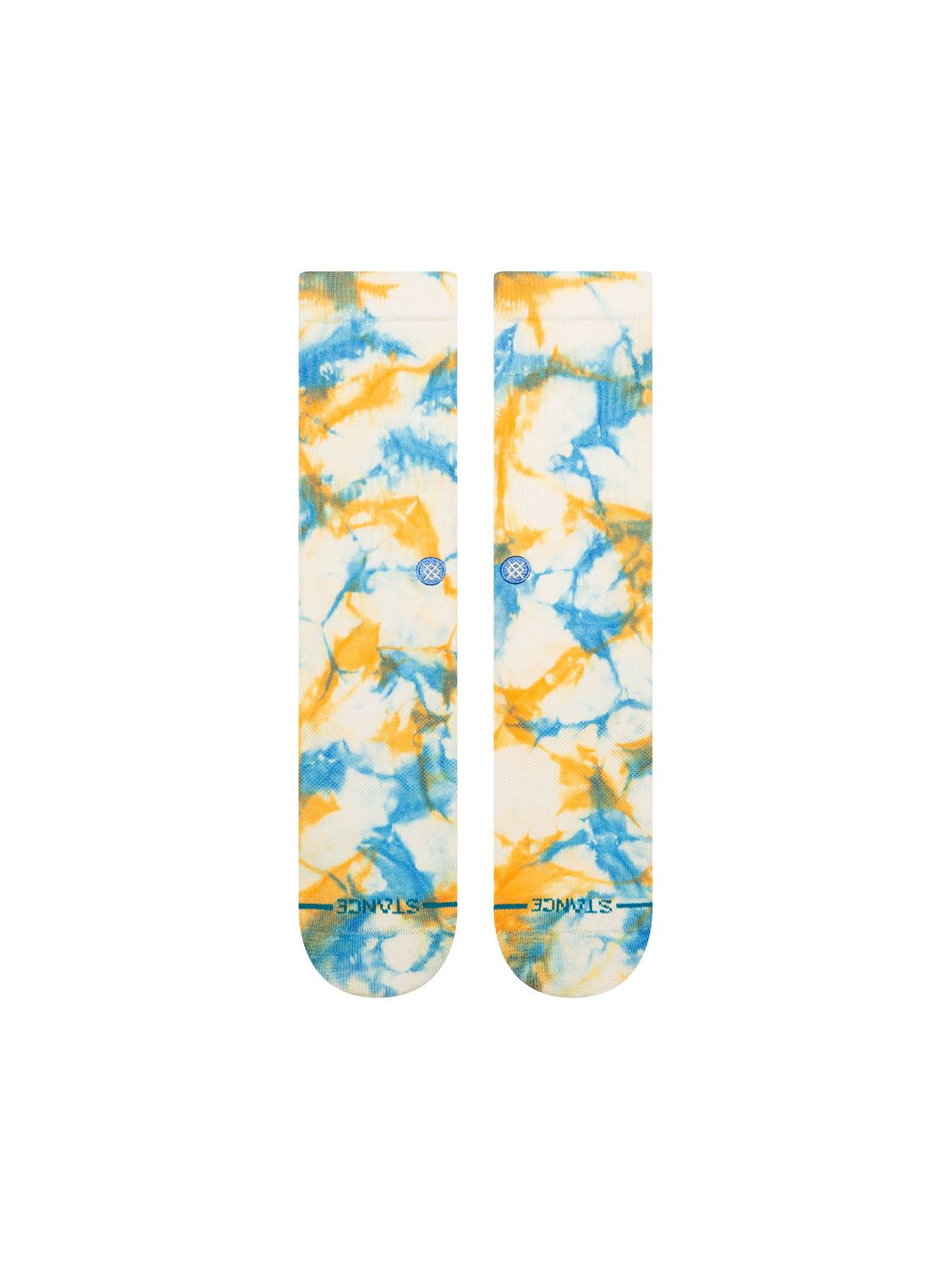 Stance Spotty Dye Crew Sock Mango Socks Stance 