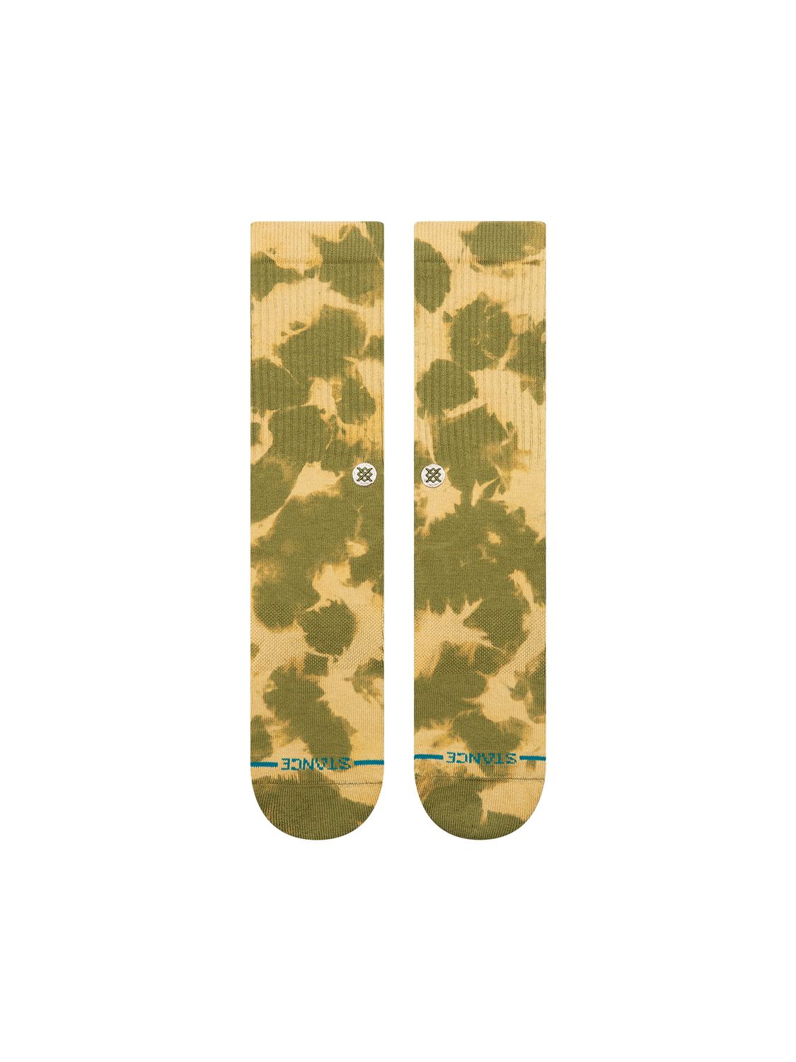 Stance Spotty Dye Crew Sock Olive socks Stance 