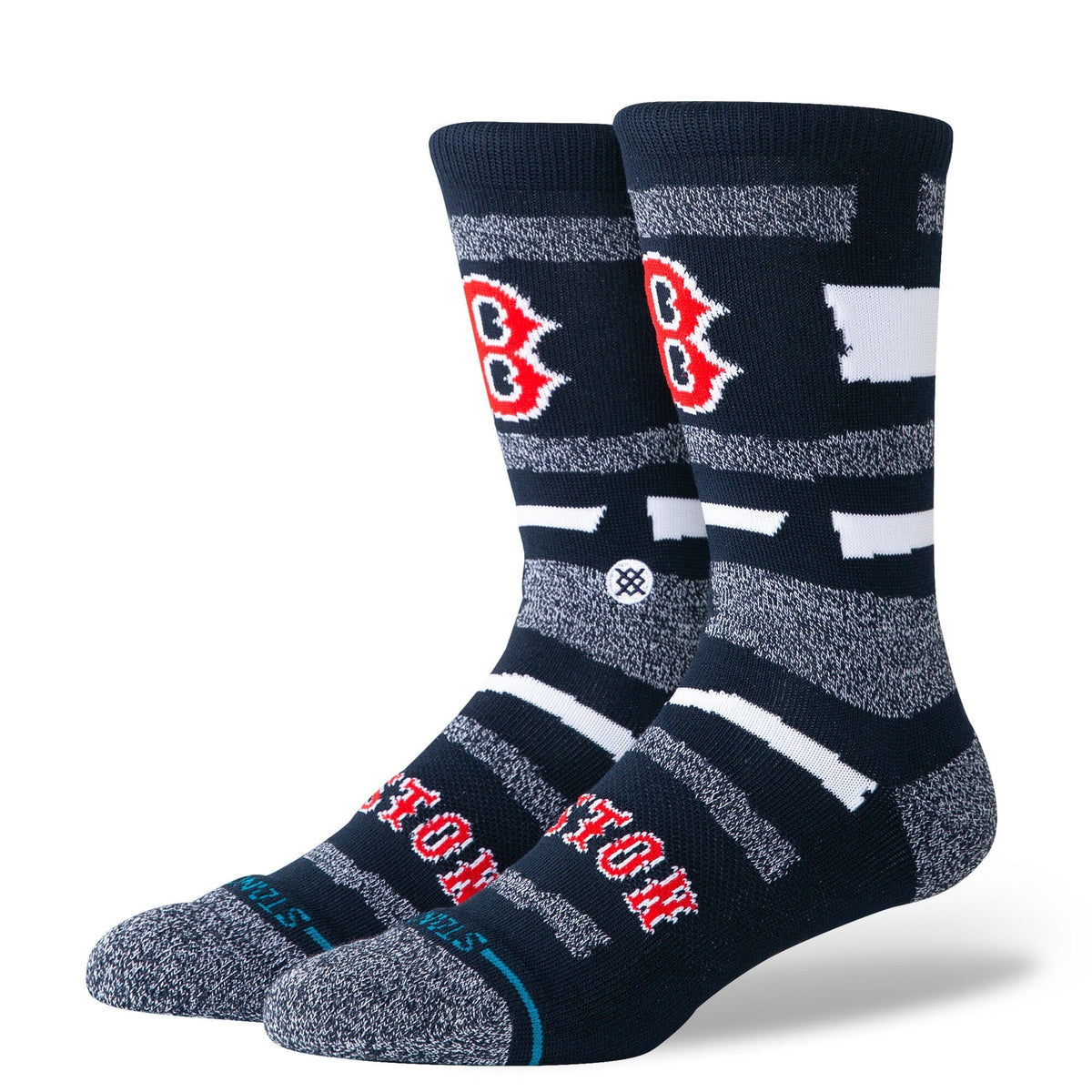 Stance Squeeze Socks Boston Red Sox Navy Socks Stance 