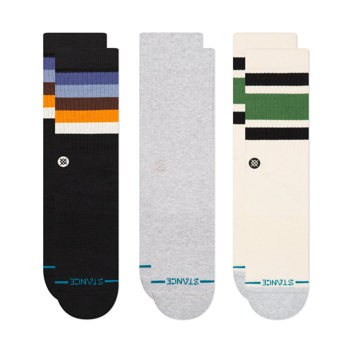 Stance Stance Crew Sock 3 Pack Canvas Socks Stance 