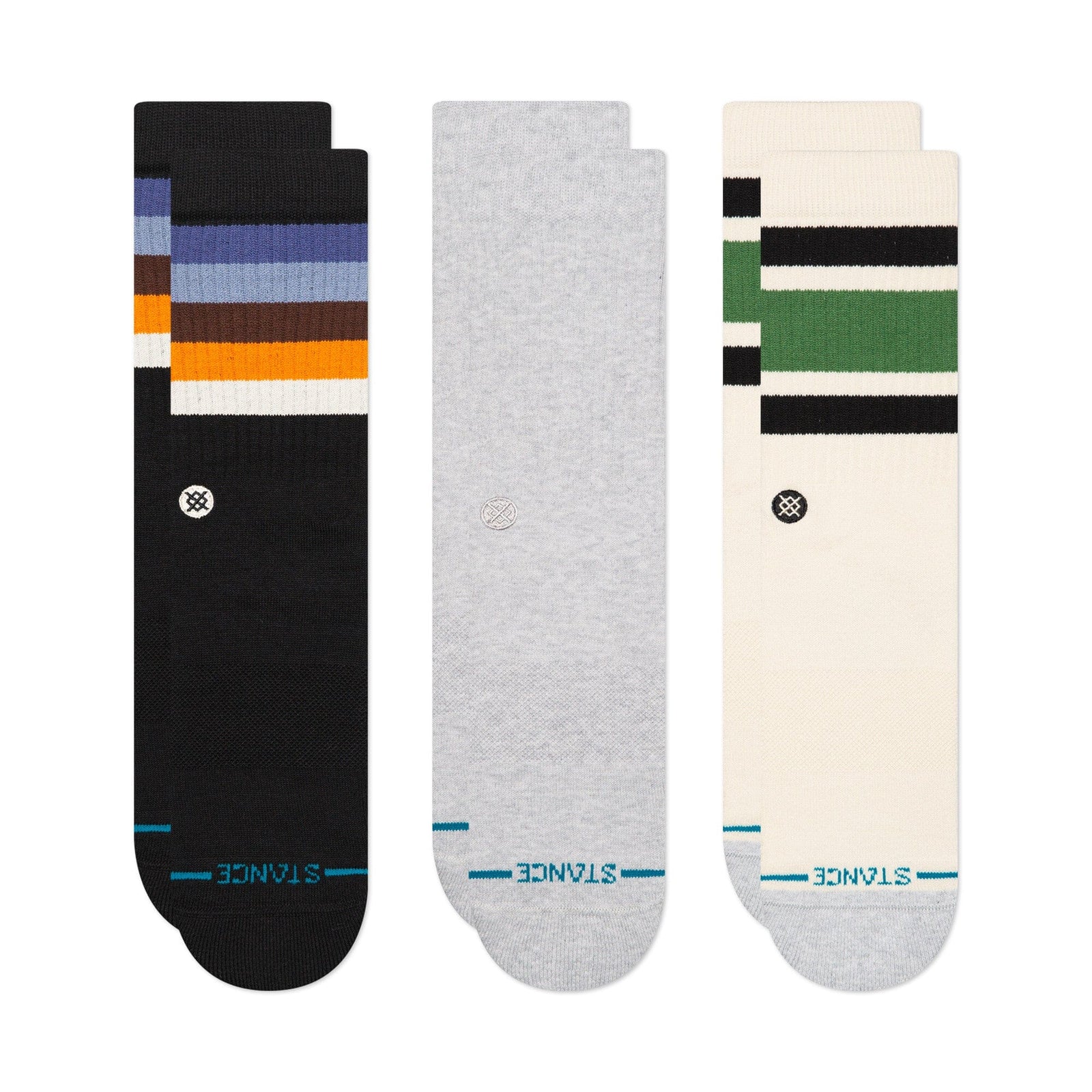 Stance Stance Crew Sock 3 Pack Canvas Socks Stance 