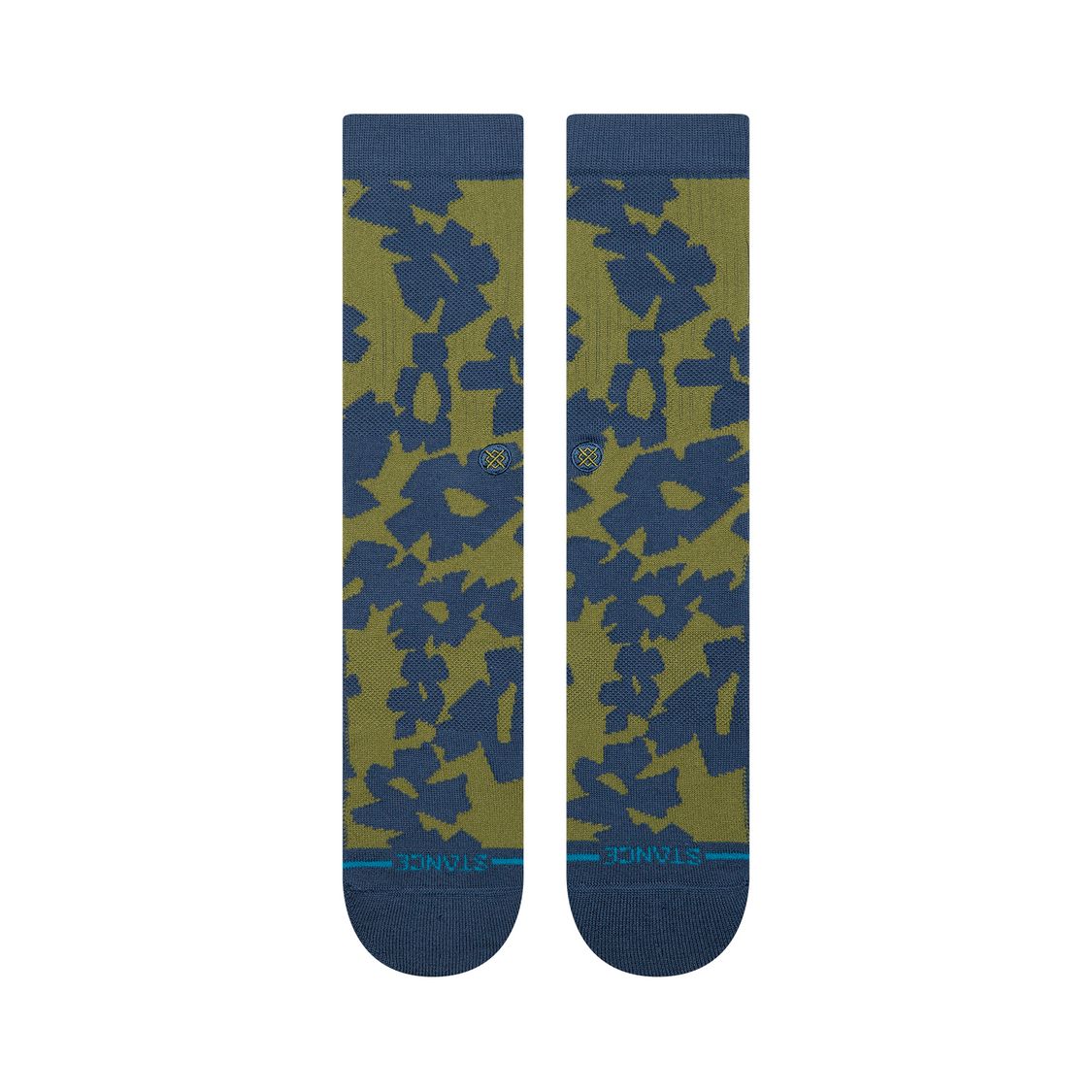 Stance Stomped Crew Sock Olive Socks Stance 