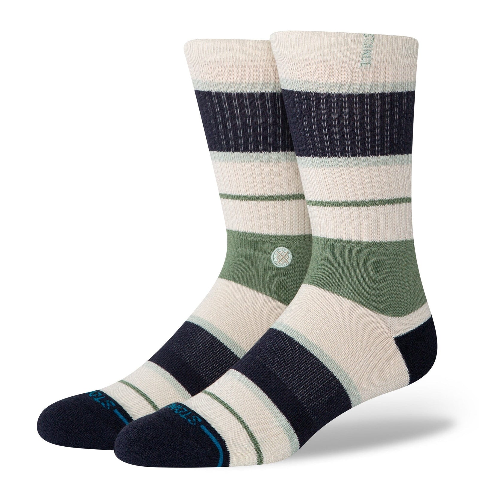 Stance Striped Delight Crew Sock Canvas Socks Stance 