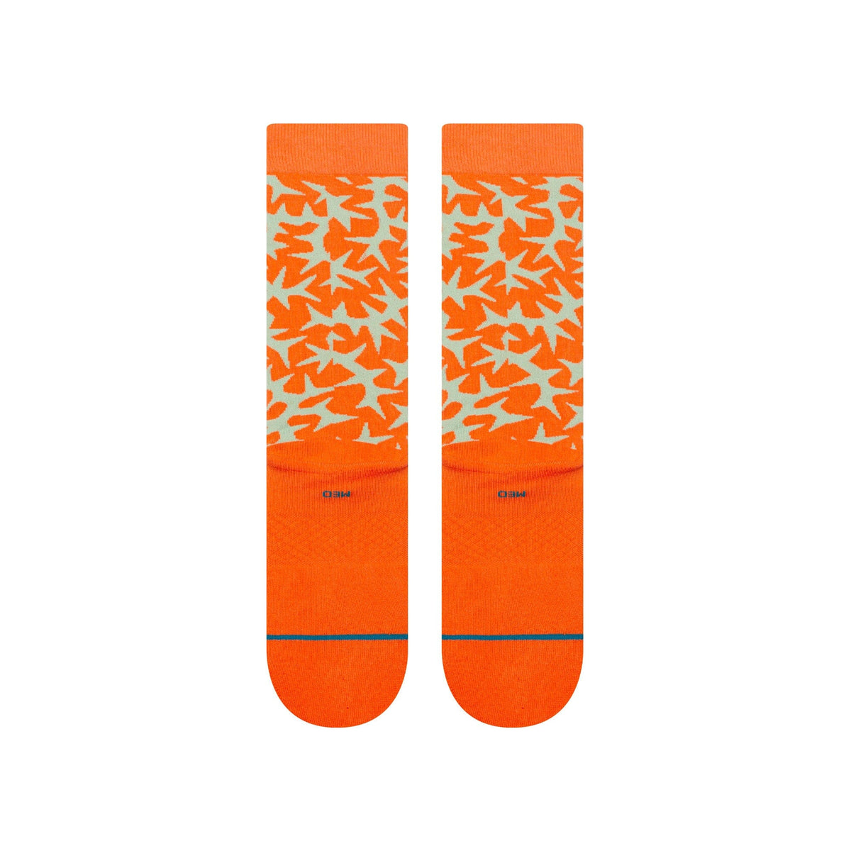 Stance Thornz Crew Sock Orange Socks Stance 