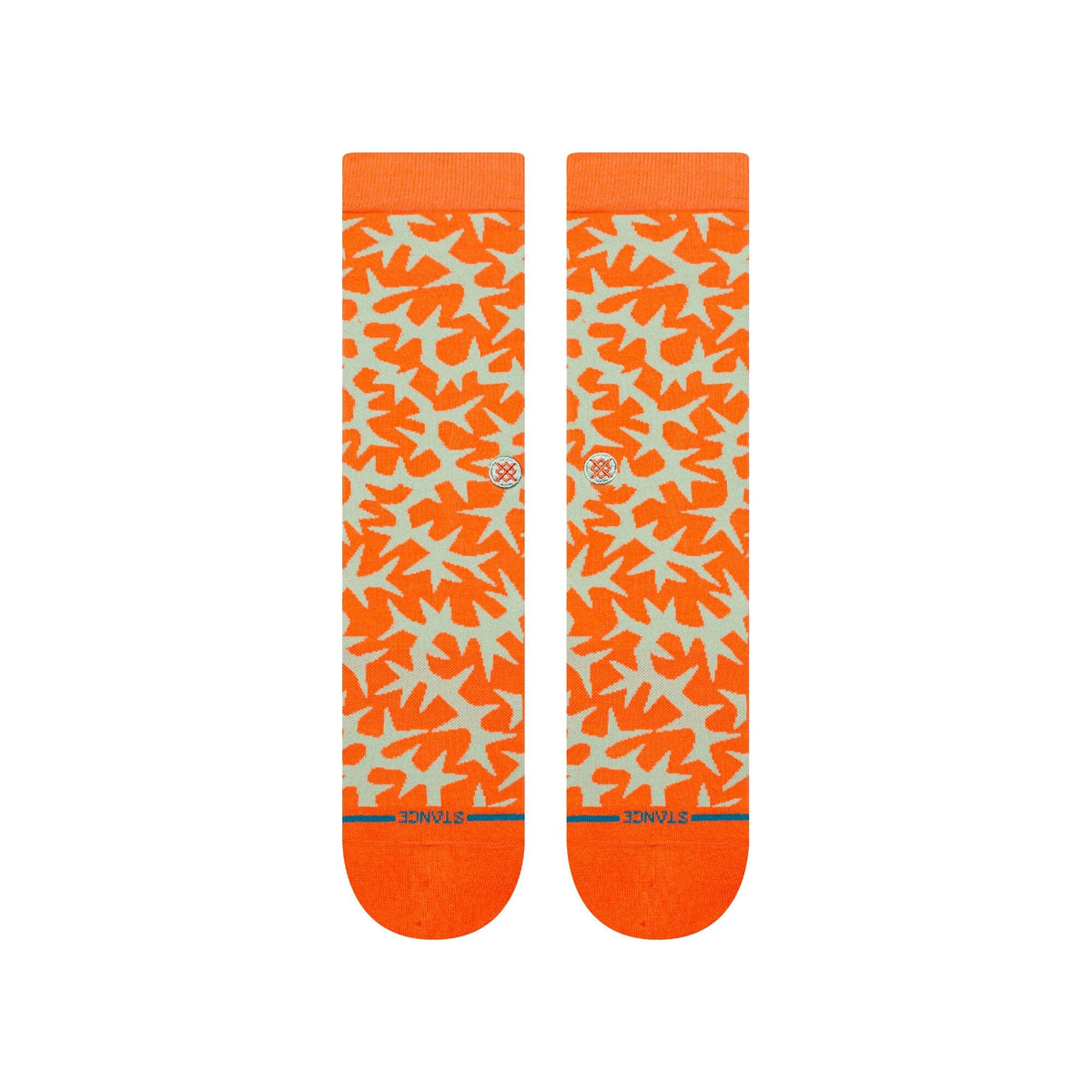 Stance Thornz Crew Sock Orange Socks Stance 