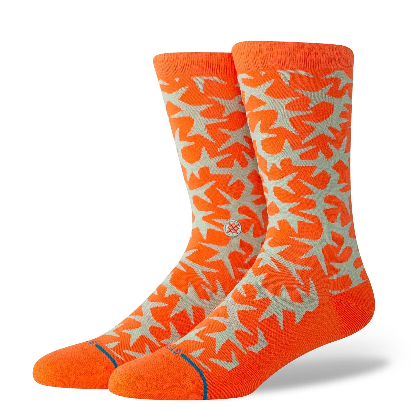 Stance Thornz Crew Sock Orange Socks Stance 