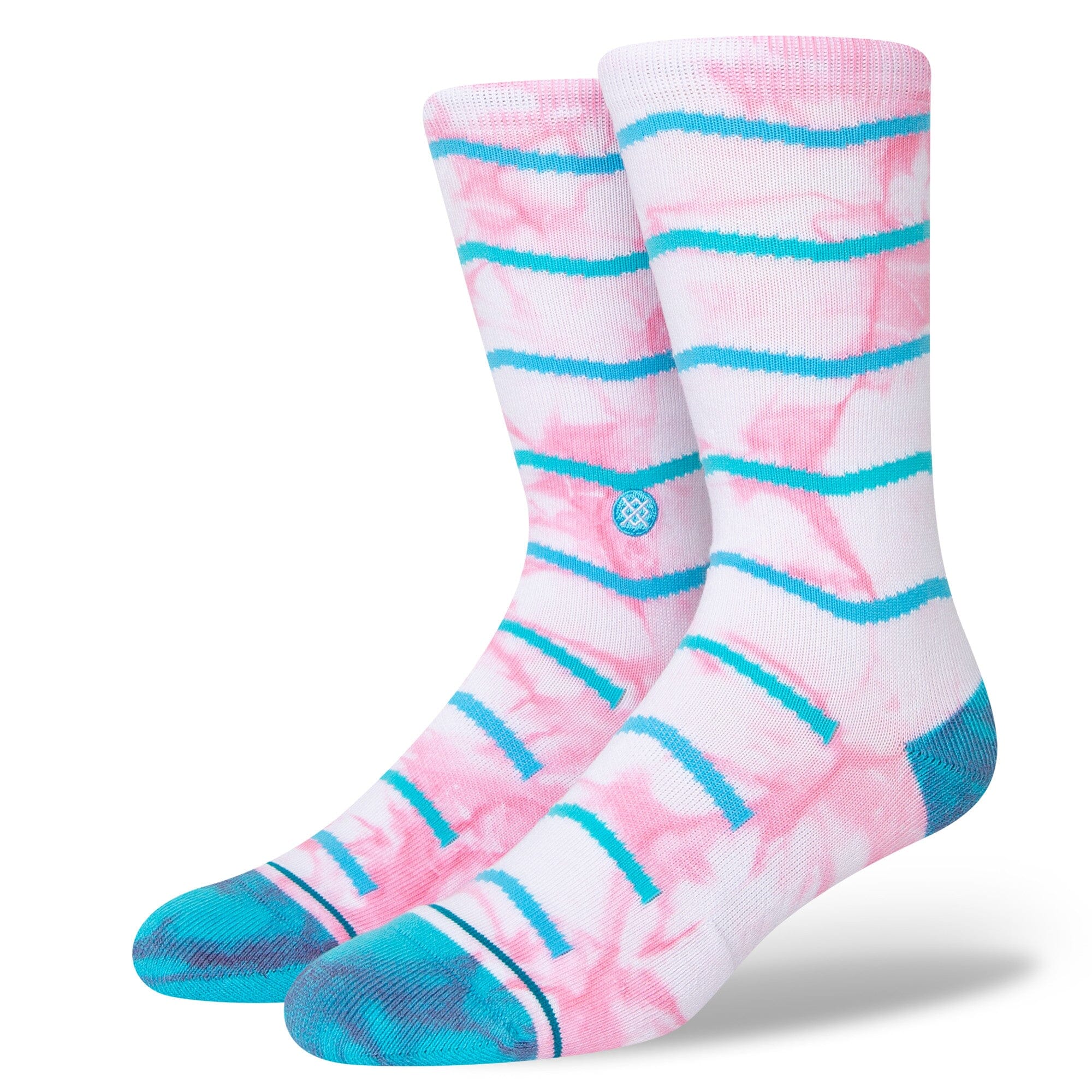 Stance Tie Dye Chevron Sock White Socks Stance 