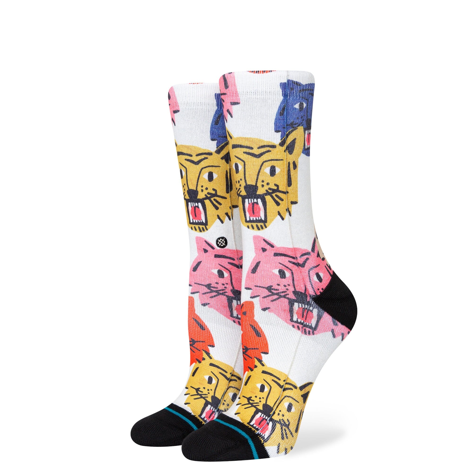 Stance Womens Katya Crew Socks Off White Socks Stance 